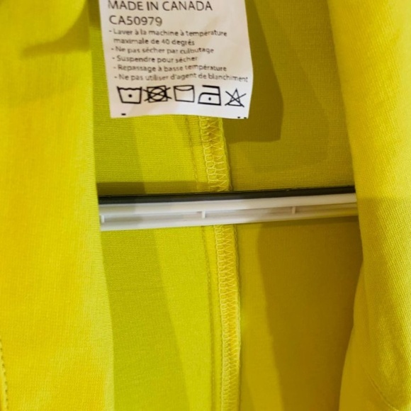 🇨🇦⚜️Joelle Collection Yellow Jacket XS NWT 🇨🇦⚜️ - Picture 5 of 8